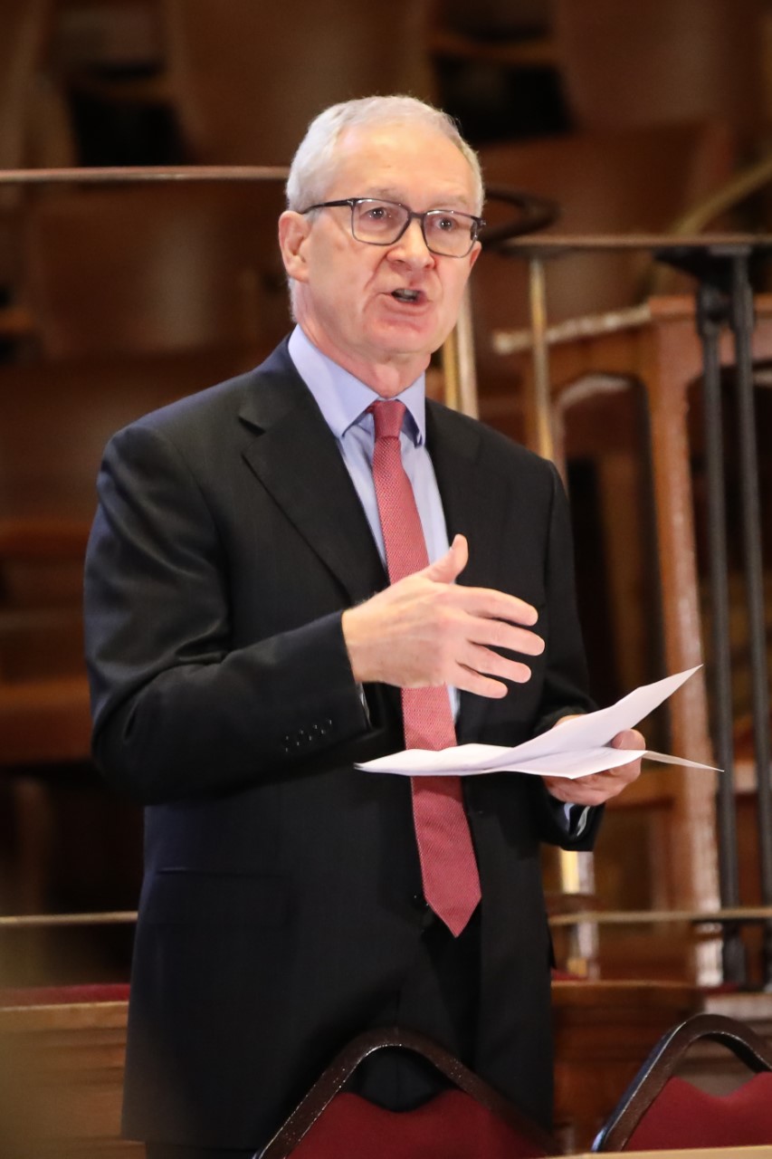 An image of Professor Hugh Brady